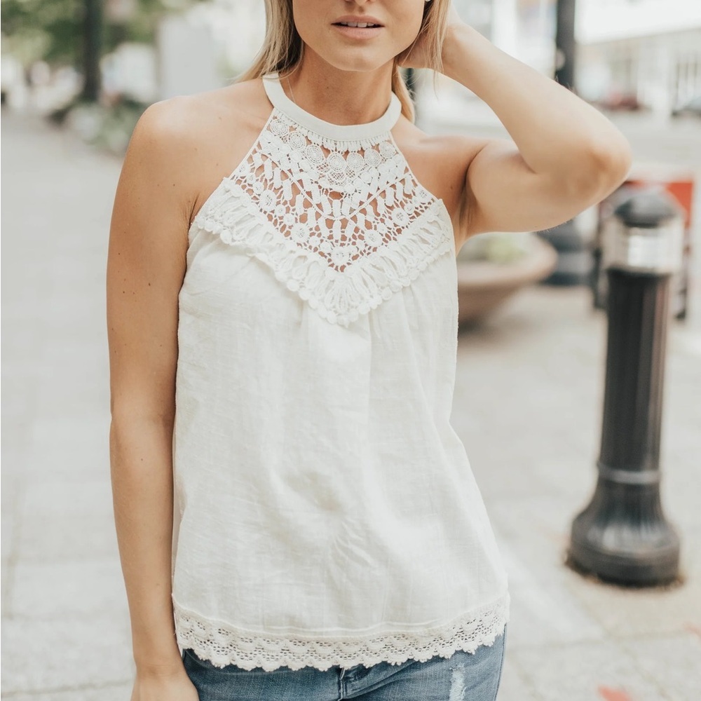 LISTICLE  cotton tank top